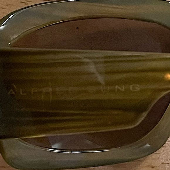 Green Alfred Sung Sunglasses - Picture 3 of 3